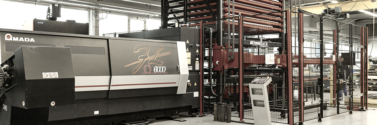 Amada Ensis Laserzentrum von B+G Metall - Metallbearbeitung schnell effizient